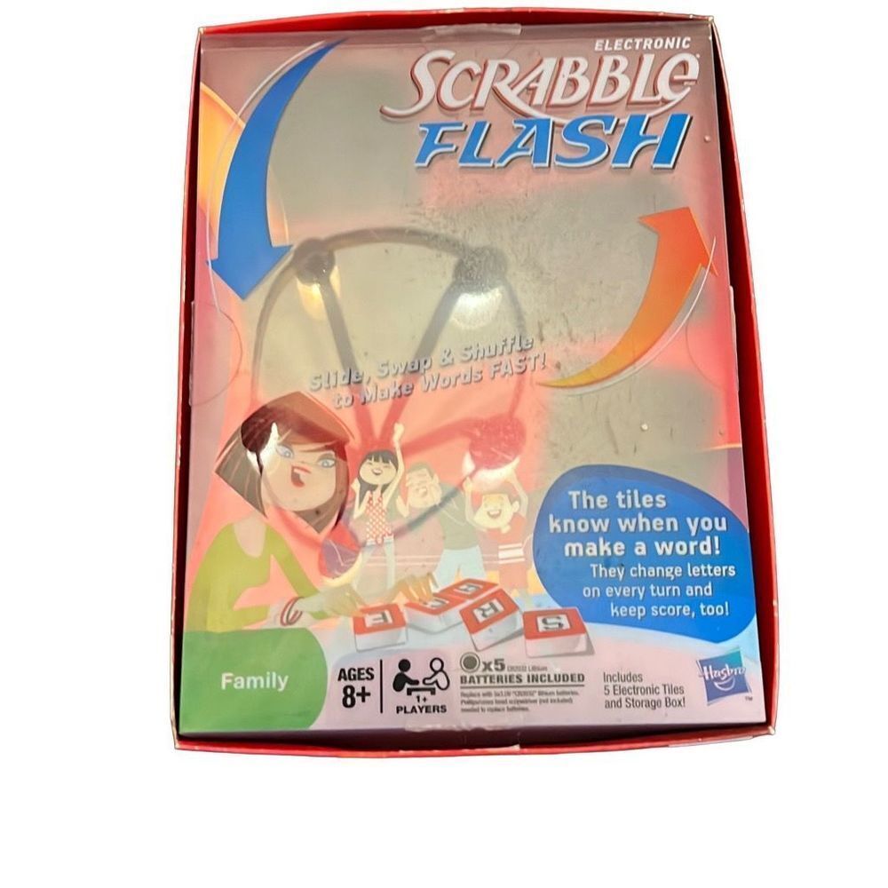 Electronic Scrabble Flash Game Parker Brothers